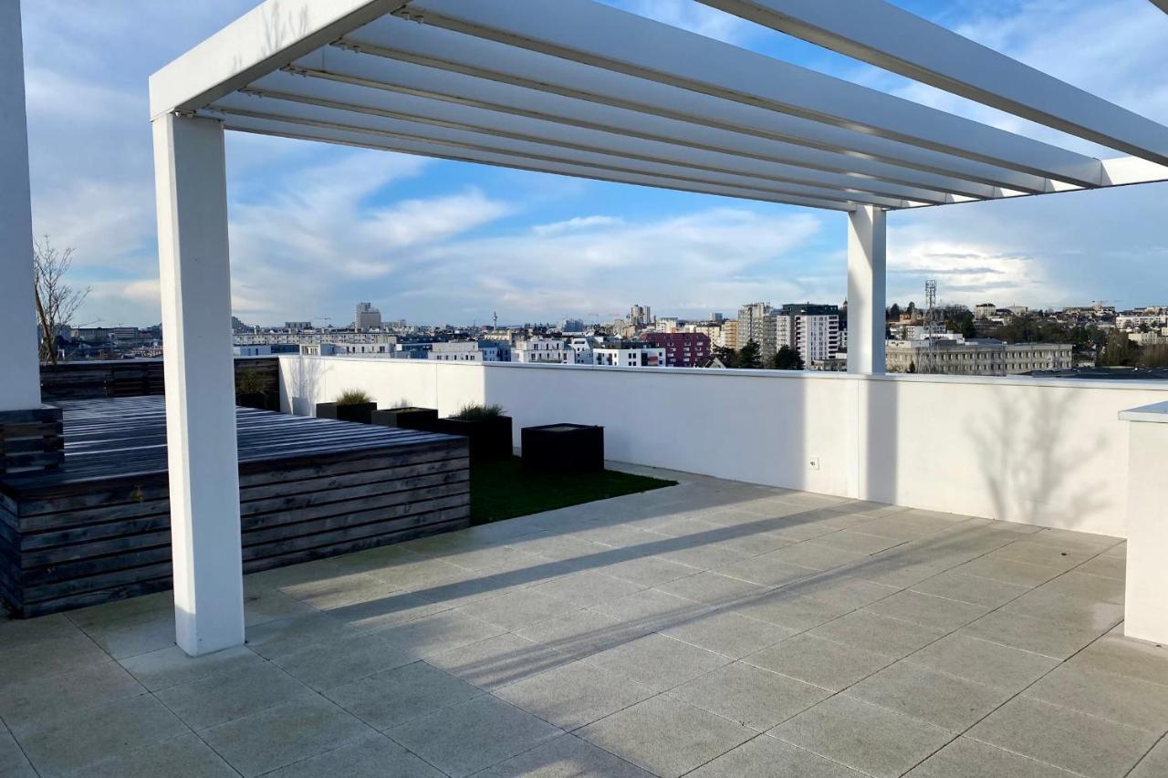 Le Rio, Appartement Avec Terrasse & Parking Rennes Ngoại thất bức ảnh